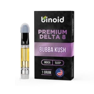 Binoid Delta 8 THC Vape Cartridge - Bubba Kush