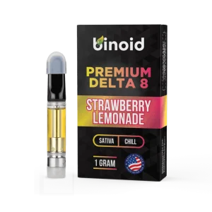 Binoid Delta 8 THC Vape Cartridge - Strawberry Lemonade